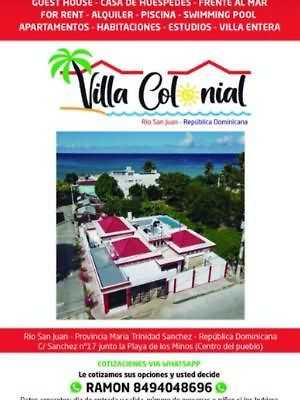 Villa Colonial Suite N 3 Familiar Río San Juan Exteriör bild